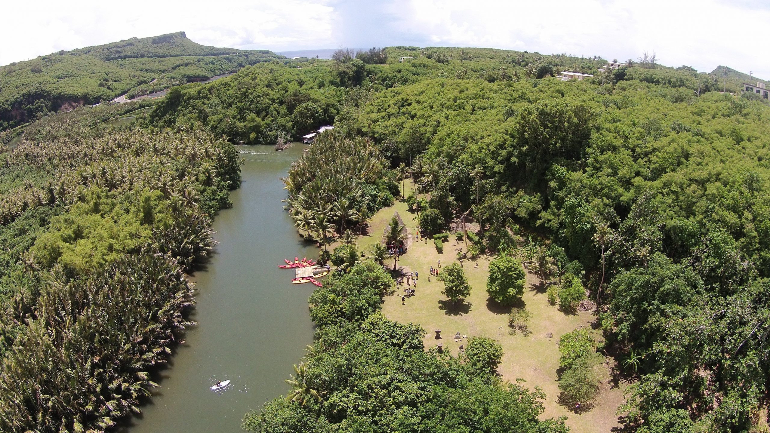 The Valley of the Latte Adventure Park on the island of Guam. Guam's premier eco-adventure destination with tours, hiking, fishing, paddle boarding, surfing, fresh produce, botanical gardens, etc.