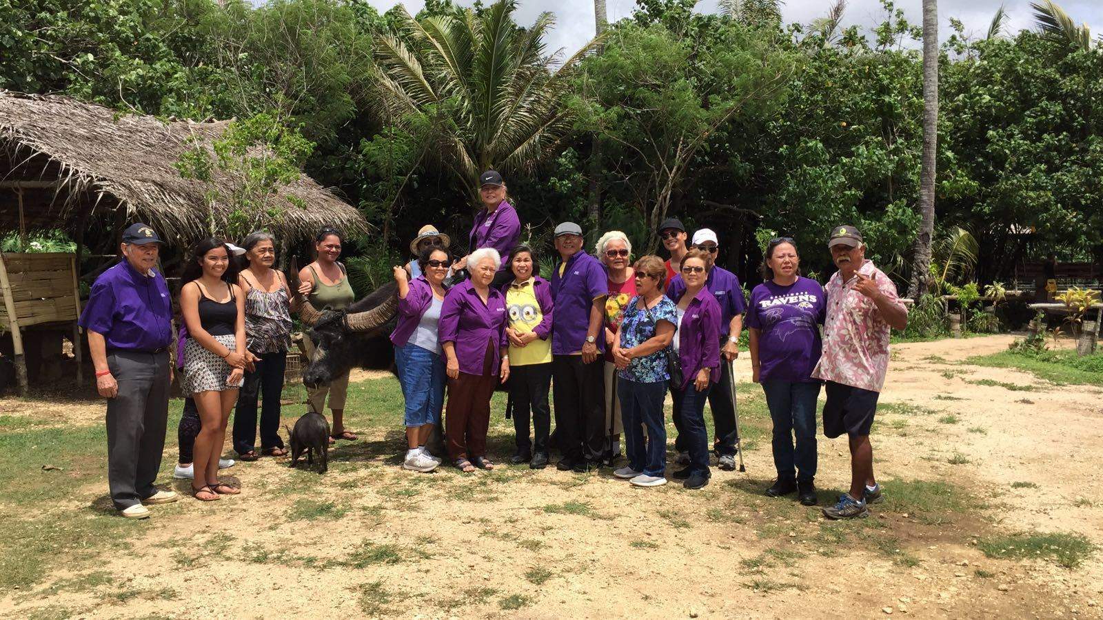 Senior Day at Guam's Valley of the Latte Adventure Park- tours, activities, and adventures