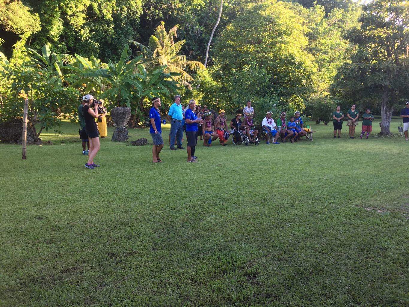 Valley of the Latte and Ulitao welcome master navigators from Yap and Hawaii. Matson Navigation - Valley of the Latte Valley of the Latte and Ulitao welcome master navigators from Yap and Hawaii. Matson Navigation