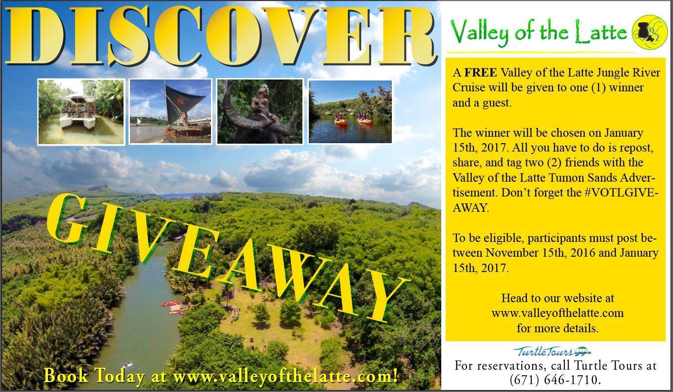 valley of the latte, giveaway, guam, tours, activities, culture, events
