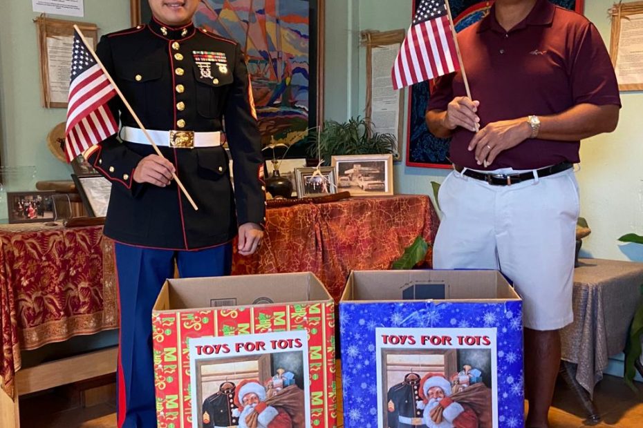 toys for tots guam donate at the valley of the latte