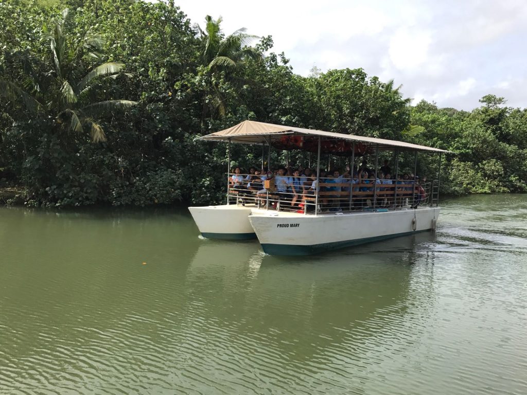Veterans day at the Valley Latte 2024 Guam Adventure River Cruise
