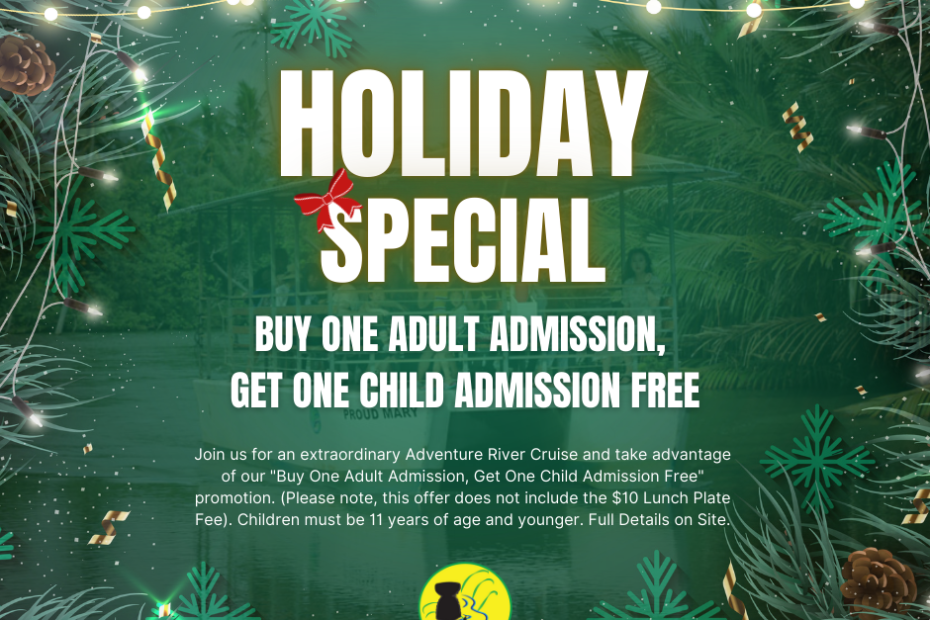 A gift of culture for our children. Exclusive Holiday Gift Promotion valley of the latte adventure river Cruise