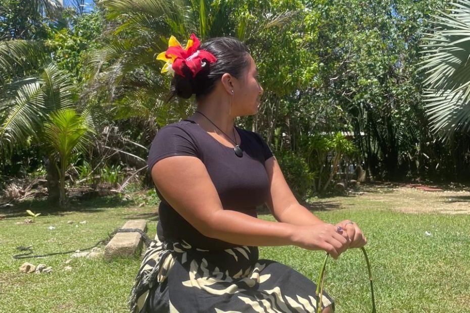 Guam Easter Basket Coconut Leaf Workshop at the Valley of the Latte