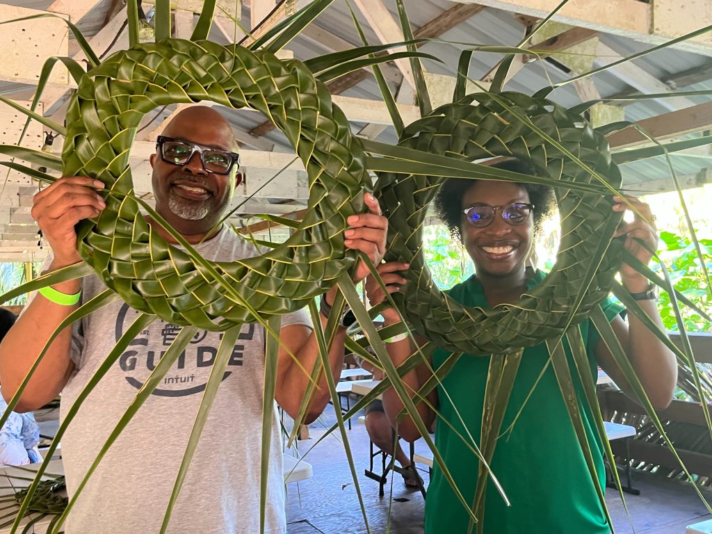 Holiday Wreath Weaving at the Valley of the Latte